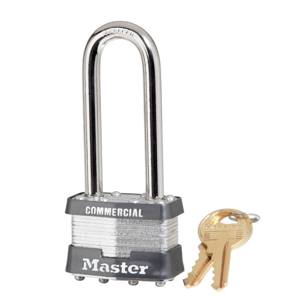 Master Lock 1KALJ-2730 Keyed Alike Laminated Steel Padlock, 1-3/4"