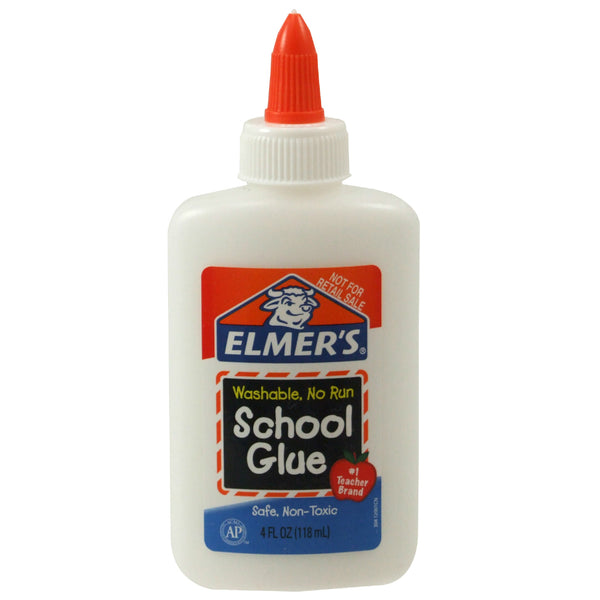 Elmer’s E304 Washable School Glue, 4 Oz, Safe, Non-Toxic