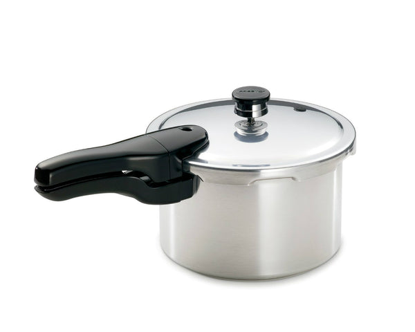 Presto® 01241 Aluminum Pressure Cooker with Safety Air Vent/Cover Lock, 4-Qt