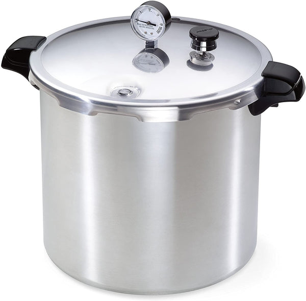 Presto 01781 Pressure Canner & Cooker w/Gauge, Aluminum, 23 Qt