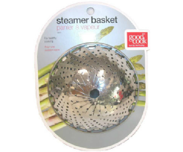Good Cook™ 24972 Steamer Basket, Stainless Steel