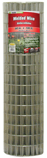 YardGard® 308313B Galvanized Welded Wire Fence, 14-Gauge, 4"x2" Mesh, 60" x 100'