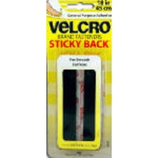 STICKY BACK TAPE BLACK 18" X 3/4"