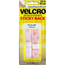STICKY BACK TAPE WHITE 18" X 3/4"