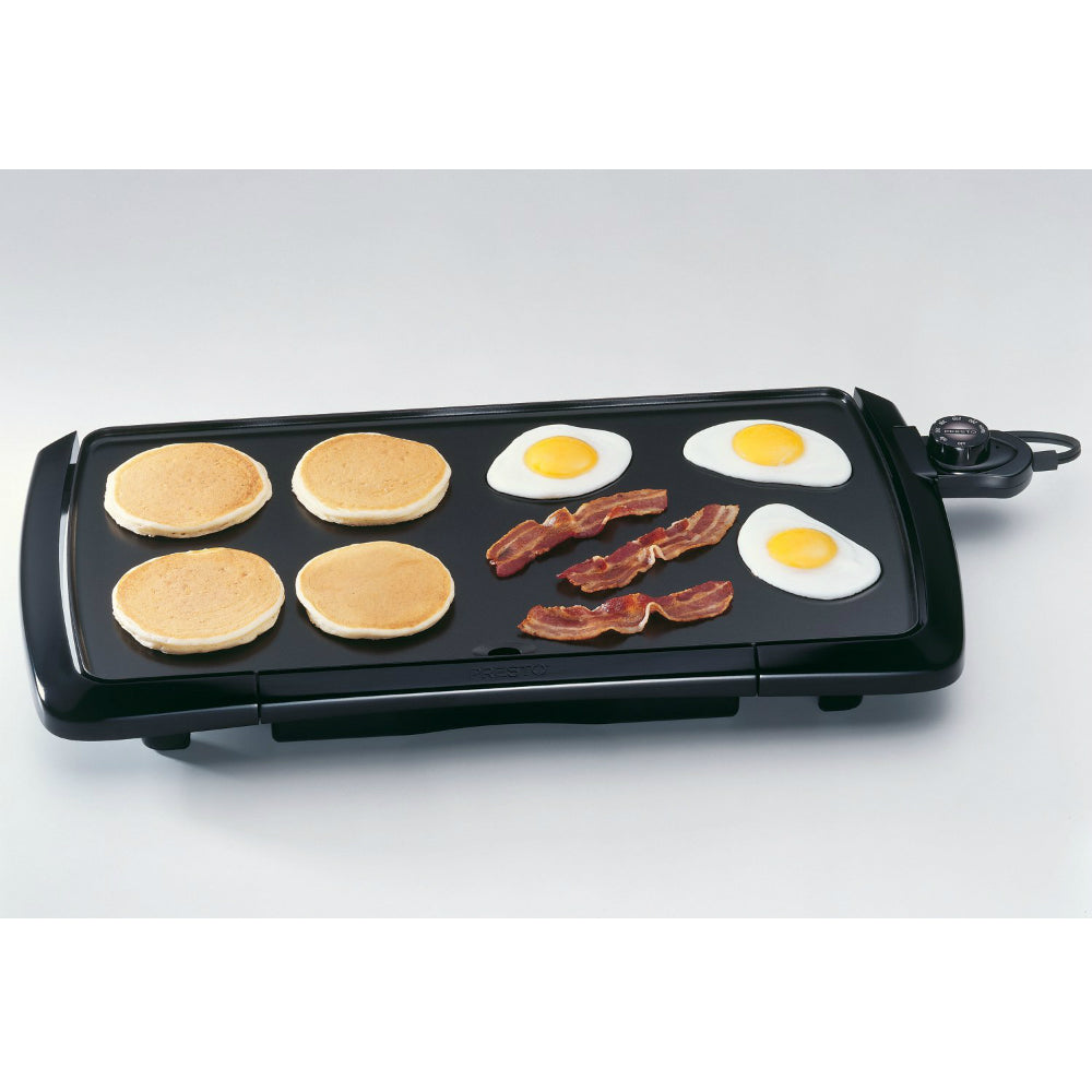 Presto® 07030 Cool Touch Electric Griddle, 20", 120V AC, 1500W