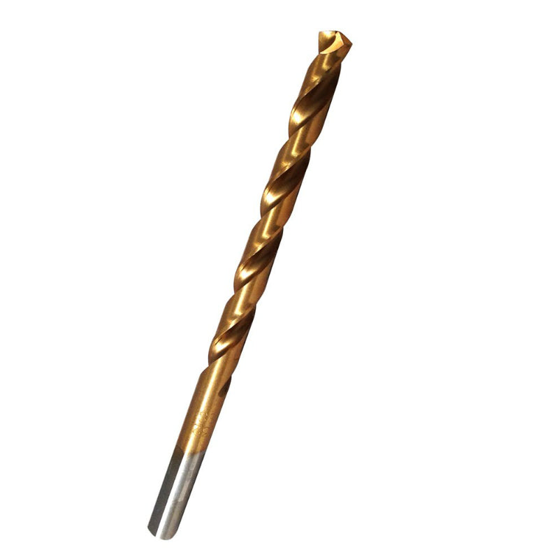 Master Mechanic 299172 Titanium Coated Drill Bit, Straight Shank, 7/32" x 3-3/4"