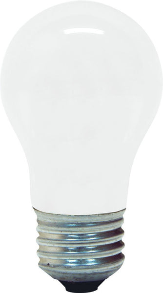 GE Lighting 27495 Medium Base A15 Appliance Light Bulb, 40W, 120V, Frosted