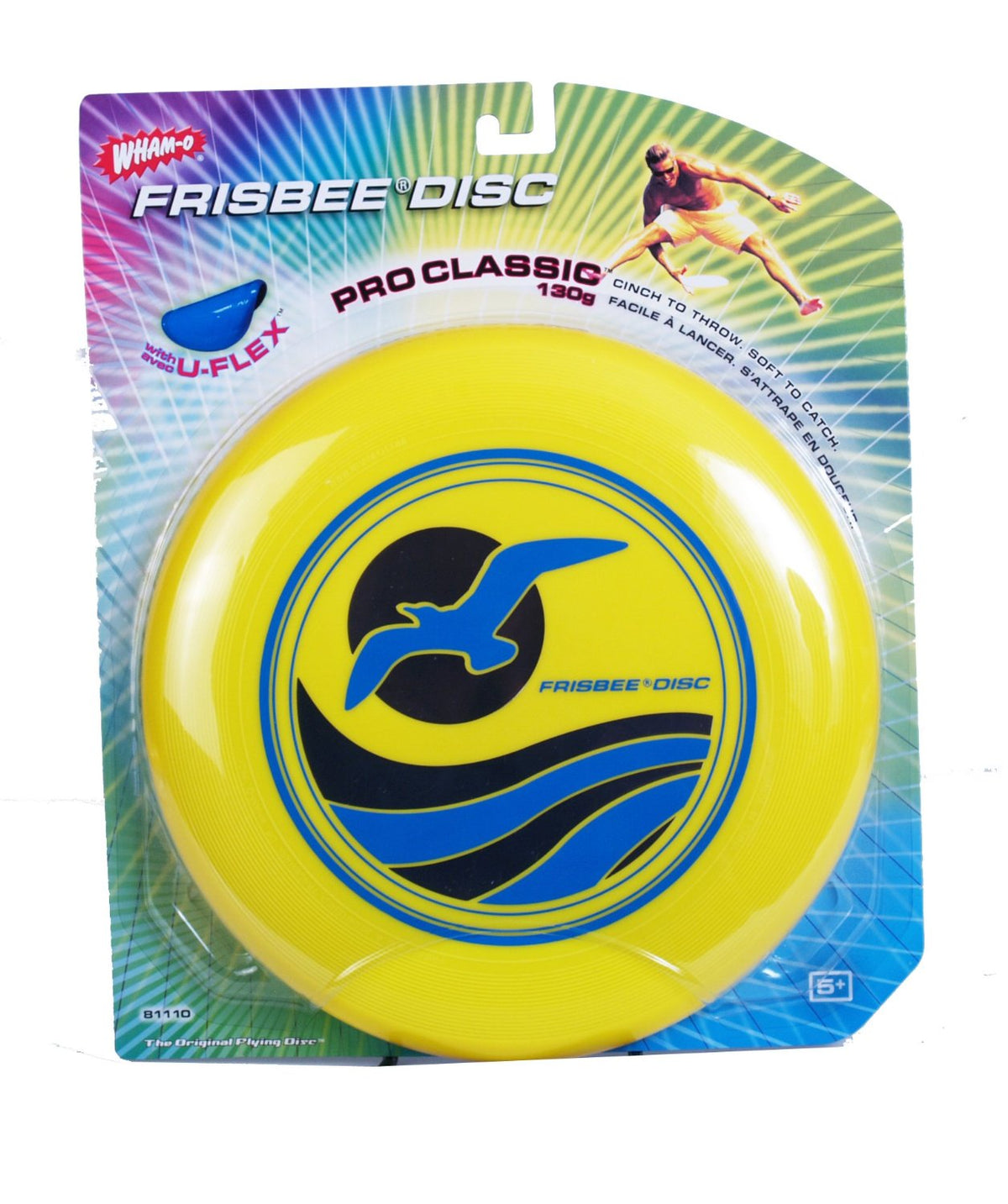 Wham-O® 81110 Frisbee® Pro-Classic® Disc, Assorted Colors, 130 Gram, 1-Qty