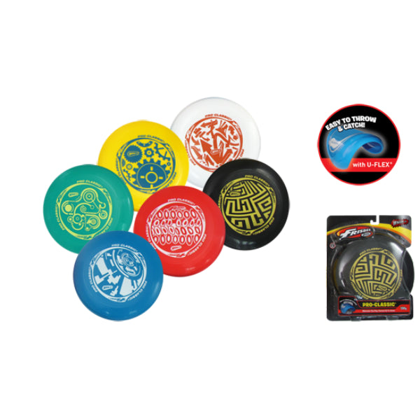 Wham-O® 81110 Frisbee® Pro-Classic® Disc, Assorted Colors, 130 Gram, 1-Qty