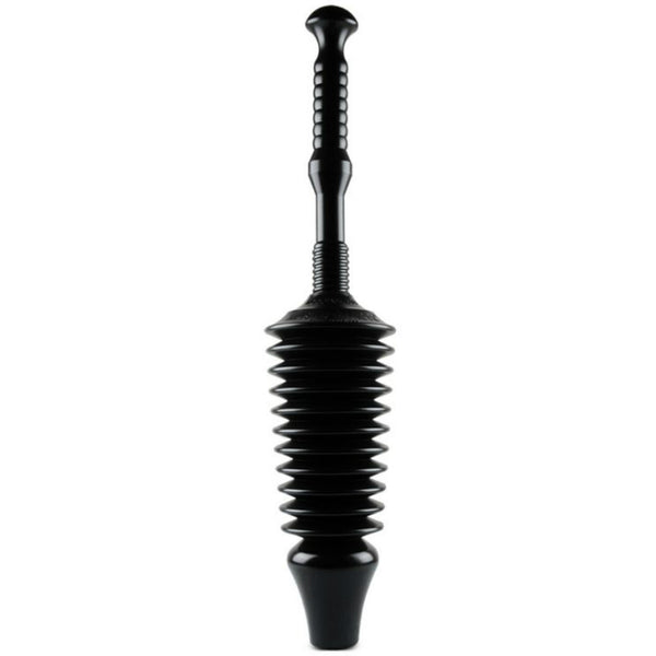 Master Plunger® MP-1600 Funnel-Nose Low-Flush Toilet Plunger, 1.6 Gallon, Black
