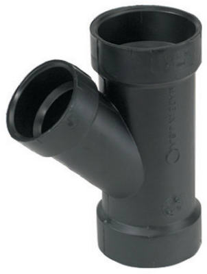 Hub X Hub X Hub Reducing Wye - 4" X 4" X 3"
