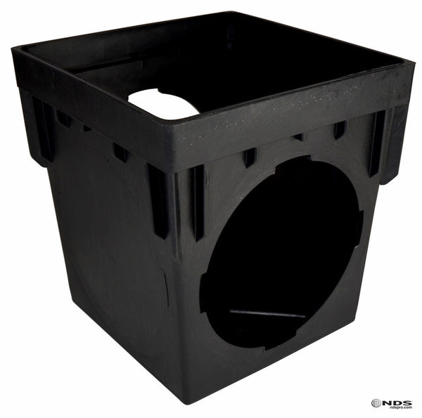 NDS 900 Double Outlet Catch Basin, 9" x 9"