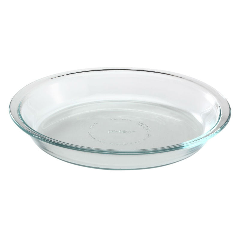 Pyrex 6001003 Glass Pie Plate, Clear, 9"