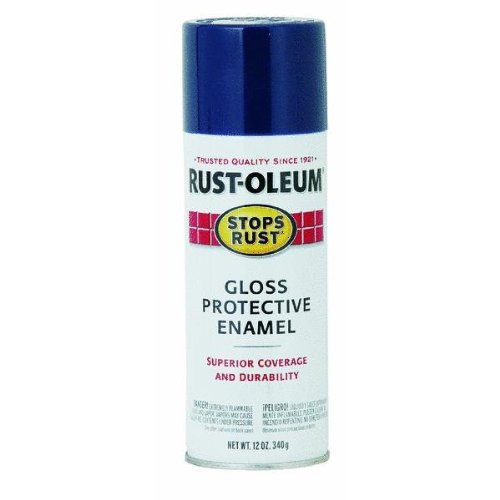 Rust-Oleum® 7723-830 Stops Rust® Protective Enamel Spray, 12 Oz, Navy