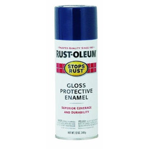 Rust-Oleum® 7723-830 Stops Rust® Protective Enamel Spray, 12 Oz, Navy