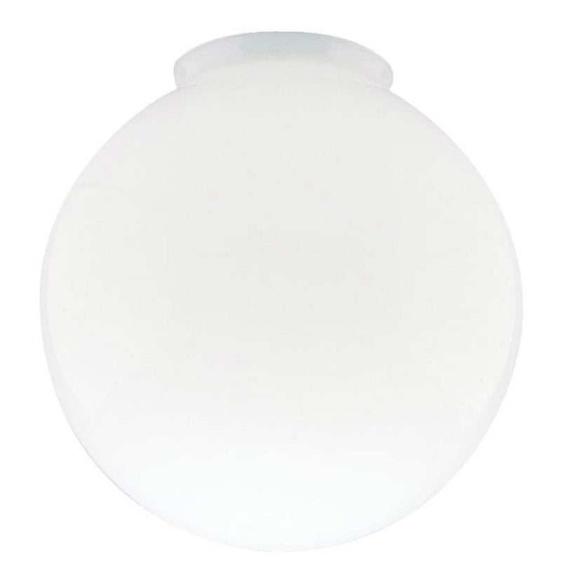 Westinghouse 85570 Handblown Gloss White Glass Globe, 6"