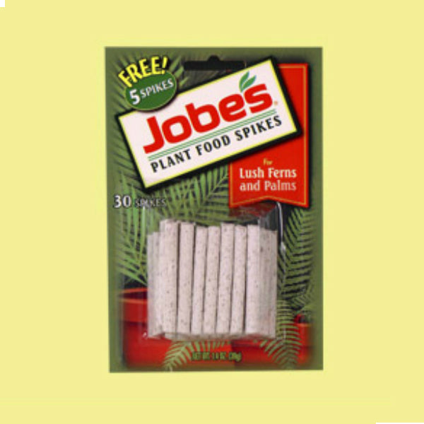 Jobe’s® 05101 Fern & Palm Plant Spike, 16-2-6, 30-Pack