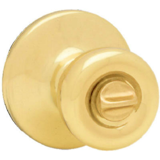 Kwikset® 300T-3-RCL-RCS Tylo Privacy Lockset, Polished Brass Finish
