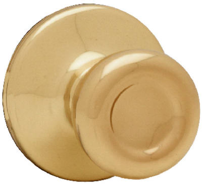 Kwikset® 200T-3-RCL-RCS Tylo Hall/Closet Passage Lockset, Polished Brass Finish