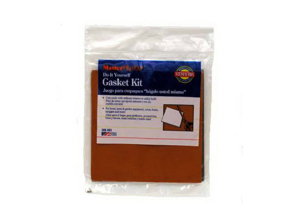 Master Plumber 020502 Do-It-Yourself Gasket Kit, 6" x 3/32", 6 Sheet