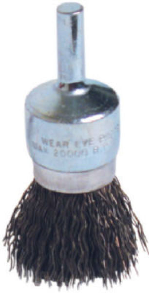 Master Mechanic 307132 High Performance Mounted End Brush, 3/4"