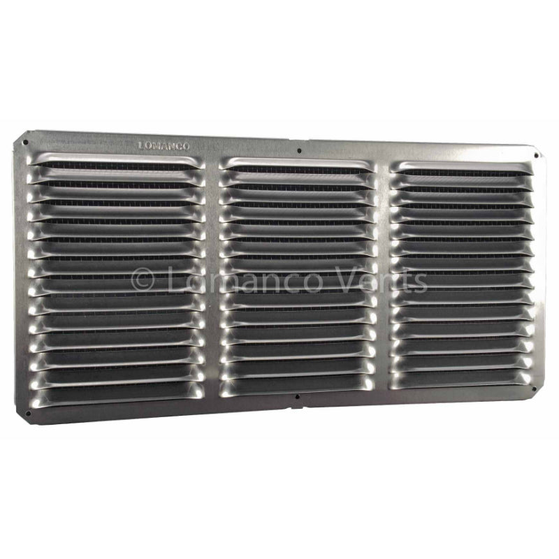 Lomanco® C816 C-Series Under Eave Cornice Vent, 8" x 16", Mill