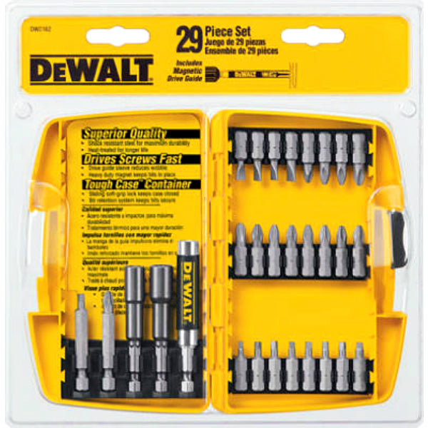 DeWalt® DW2162 Screwdriver Bit Set, 29-Piece