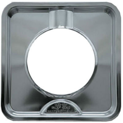 Range Kleen® SGP-400 Square Gas Drip Pan, "I" Series, 7-1/2", Chrome