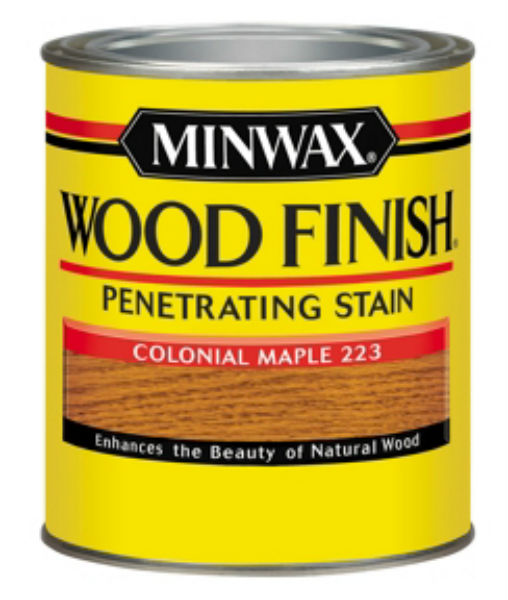 Minwax 70005 Wood Finish Penetrating Wood Stain, Colonial Maple (223), 1 Qt