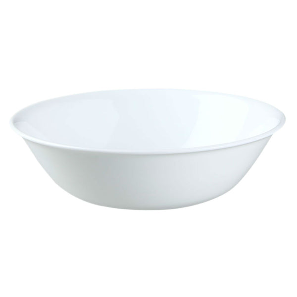 Corelle 6003911 Livingware Serving Bowl, Winter Frost White, 1 Qt