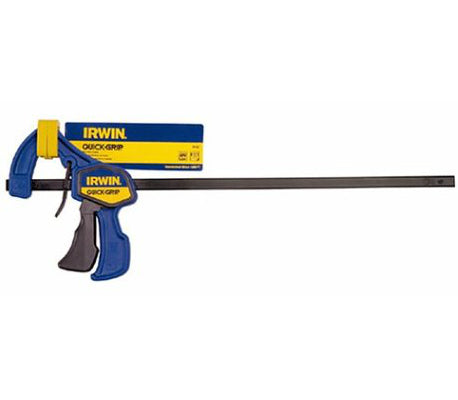 Irwin Tools 1964744 Quick-Grip® Light Duty 1-Handed Mini Bar Clamp, 12"