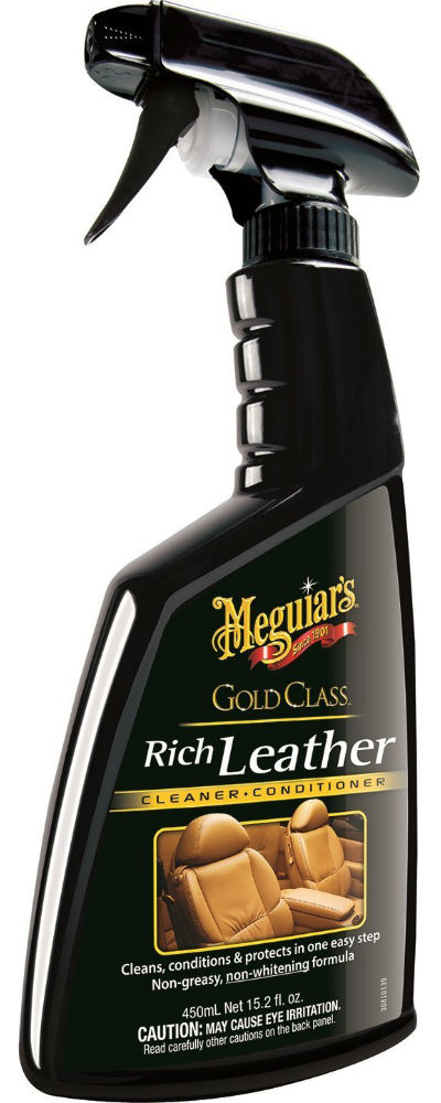 MEGUIAR'S | D180 Leather Cleaner & Conditioner 12 oz Bottle - 12 oz