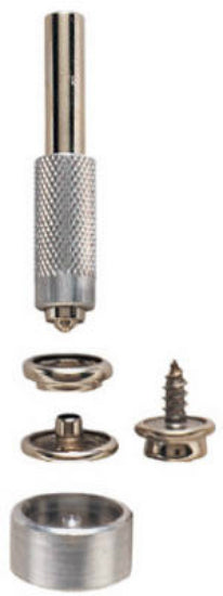 General Tools 1267 Screw Snap Fastener Kit with 6 Fasteners