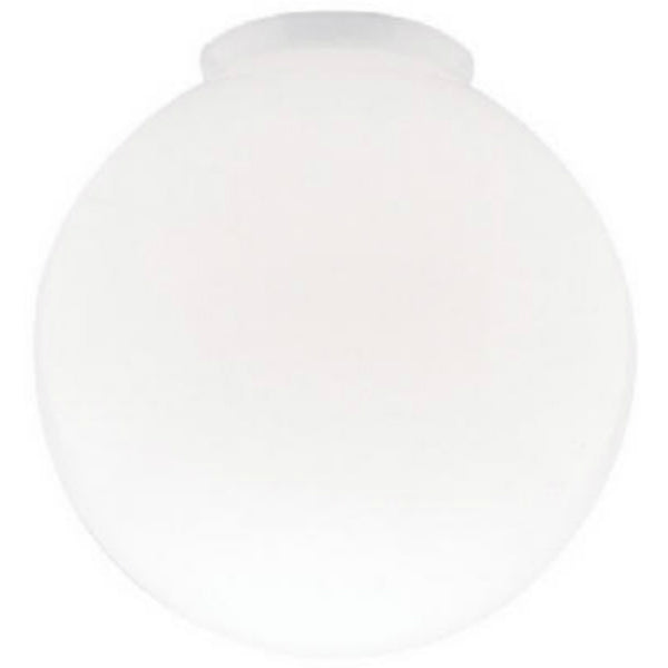 Westinghouse 85571 Handblown Gloss Ball Globe, 8", White