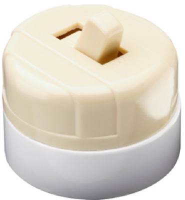 Pass & Seymour 735ICC10 Surface Mounted Switch, Ivory