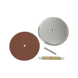 Master Plumber 319-087 Adjustable Drum Trap Cover, Stainless Steel