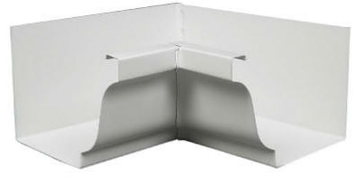 Amerimax 27201 Aluminum Inside Mitre, 5", White