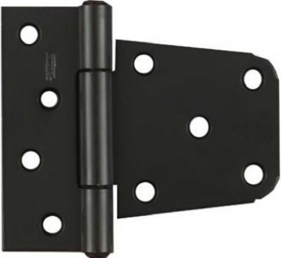 National Hardware® N223-867 Extra-Heavy Gate Hinge, 3-1/2", Satin Black