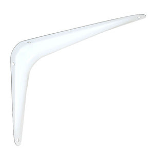 National Hardware® N218-891 Steel Shelf Bracket, 6" x 8", White
