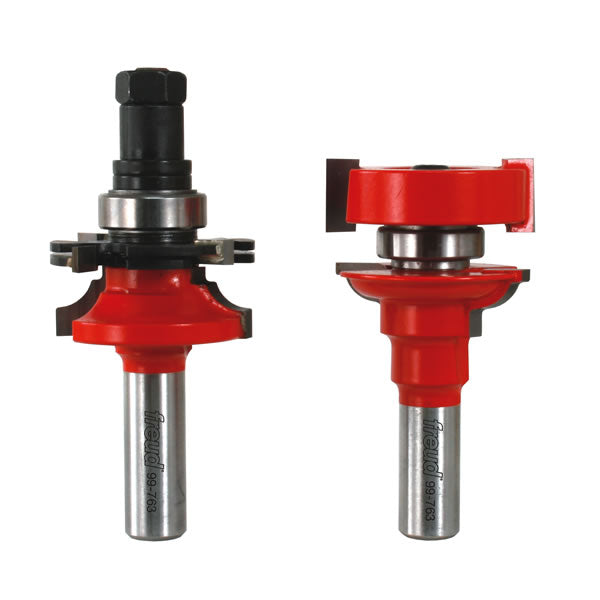 Freud 99-763 Premier Adjustable Rail & Stile Bit, Bead Profile,1-11/16" Dia,2-pc
