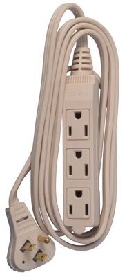 Master Electrician 03507ME Remote Control Cord, 16/3 SPT-2, 13A, 6', Beige