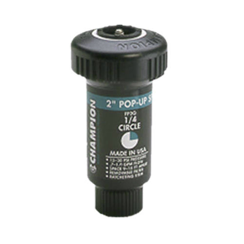 Champion Irrigation FP2Q Quarter Circle Pop Up Underground Sprinkler Head, 2"