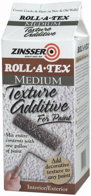 Zinsser 22233 Roll-A-Tex Medium Texturing Additive, 1 Lb