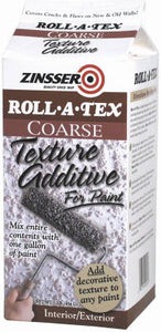 Zinsser 22234 Roll-A-Tex Coarse Texturing Additive, 1 Lb