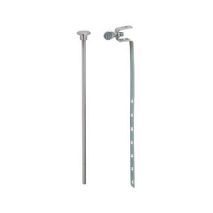 Master Plumber 330-530 Lavatory Pop Up Rod, Chrome Finish