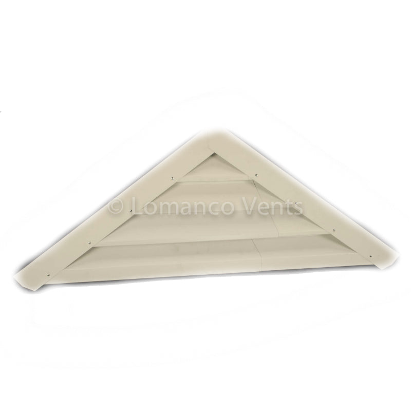 Lomanco® 904W Series 900 Vari Pitch Adjustable Louver Vent, White