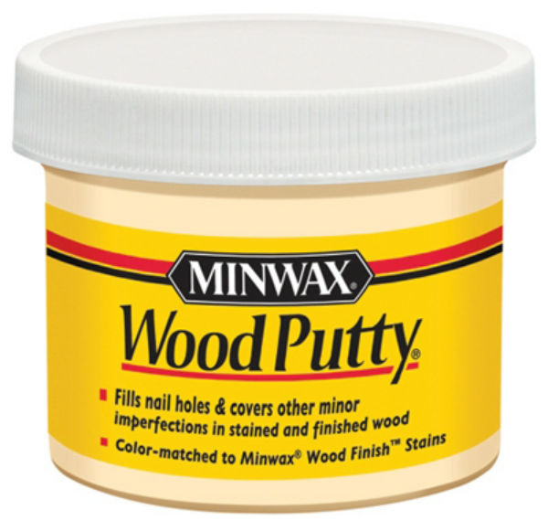 Minwax® 13610 Non-Hardening Pre-Mixed Wood Putty, Natural Pine, 3.75 Oz