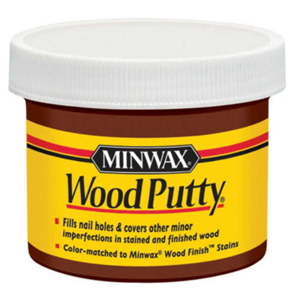 Minwax® 13613 Non-Hardening Pre-Mixed Wood Putty, Red Mahogany, 3.75 Oz