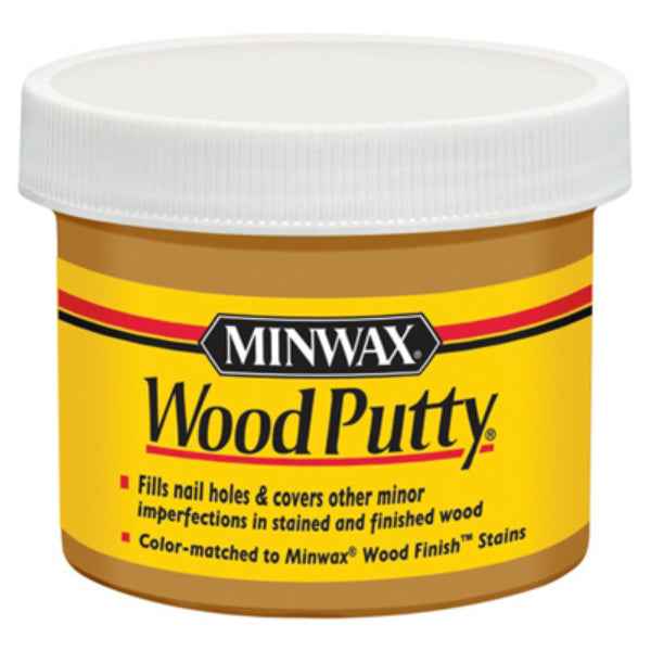 Minwax® 13615 Non-Hardening Pre-Mixed Wood Putty, Cherry Wood, 3.75 Oz