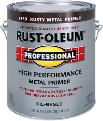 Rust-Oleum® K7769-402 Professional Rusty Metal Enamel Primer, 1 Gallon